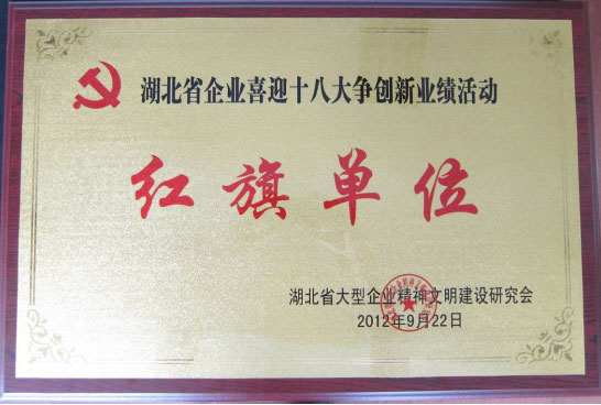 湖北省企业红旗单位